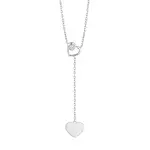 Preciosa Něžný náhrdelník se srdíčky Pearl Passion 5382 00