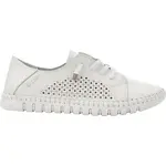 Lee Cooper LC LEATHER Dámská kožená obuv, bílá, velikost