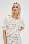 Marisse White Cotton Shirt