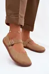 Barefoot baleríny ze semiše Zazoo