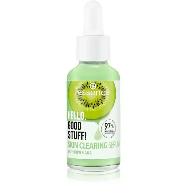 essence Hello, Good Stuff! pleťové sérum s peelingovým efektem 30 ml
