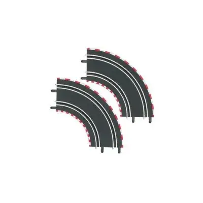 Příslušenství Carrera GO - Zatáčka 1/90 (2ks)