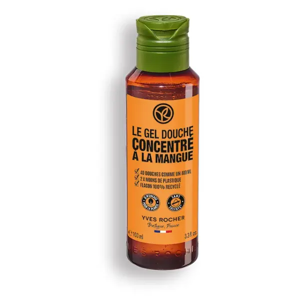YVES ROCHER Mango & koriander Koncentrovaný sprchový gél 100 ml