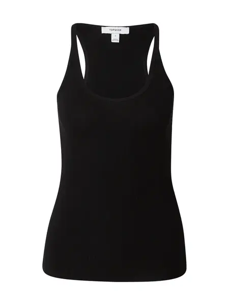 TOPSHOP Top 'HENRI'  čierna