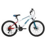 Juniorské kolo Olpran Gryllus ALU 24" - model 2026 15" (135-155 cm) červená/bílá