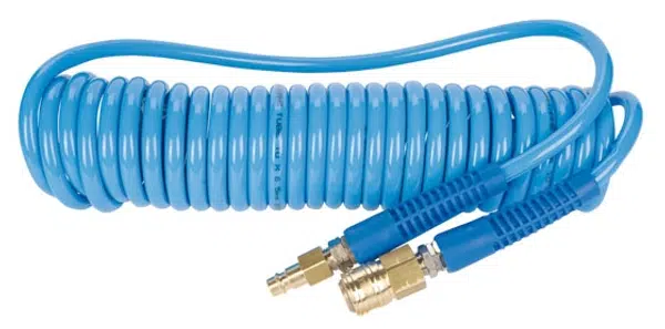 Aircraft® Spirálová PU hadice PRO 10 m, O 8/12 mm, 8 bar s rychlospojkami