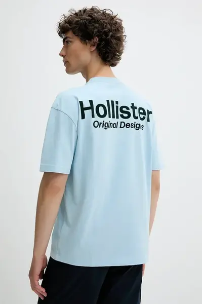 Bavlněné tričko Hollister Co.