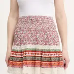Sukně Superdry růžová barva, mini, áčková, W7210348A-F4C