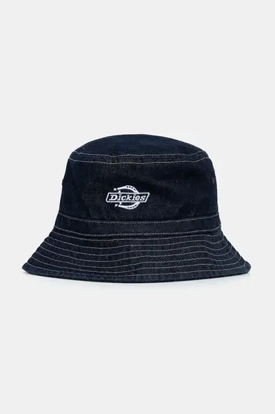 Bavlněný klobouk Dickies tmavomodrá barva, DK0A4Z6ORIN1