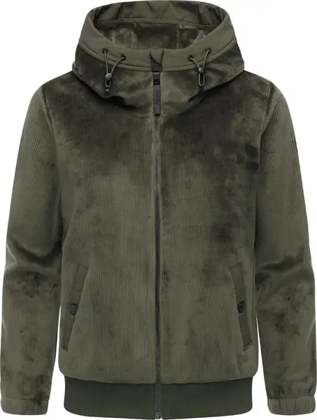 Ragwear Prechodná bunda 'Cousy Bonded'  tmavozelená