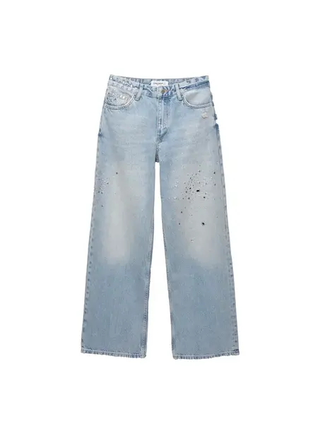 Pull&Bear Džínsy  svetlomodrá