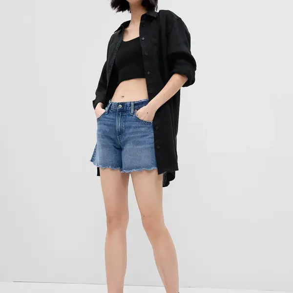 GAP Lněná dlouhá košile - Dámské