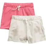 GAP V-SP LOGO 2PK Dívčí kraťasy, růžová, velikost