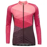 Klimatex ELYN Dámsky cyklodres s dlhým rukávom, ružová, veľkosť