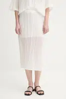 Sukně Filippa K bílá barva, midi, 31762.FK