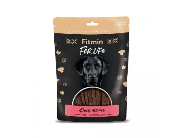 Fitmin dog For Life duck stripes 70g | Pamlsky pro psy