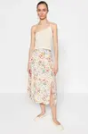 Dámská sukně Trendyol Floral Patterned