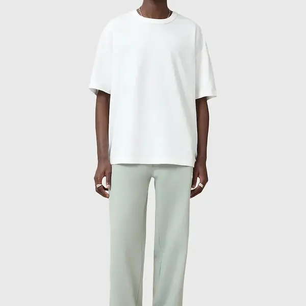 Bavlněné tepláky AllSaints SOLEIL pánské, zelená barva, M041TC