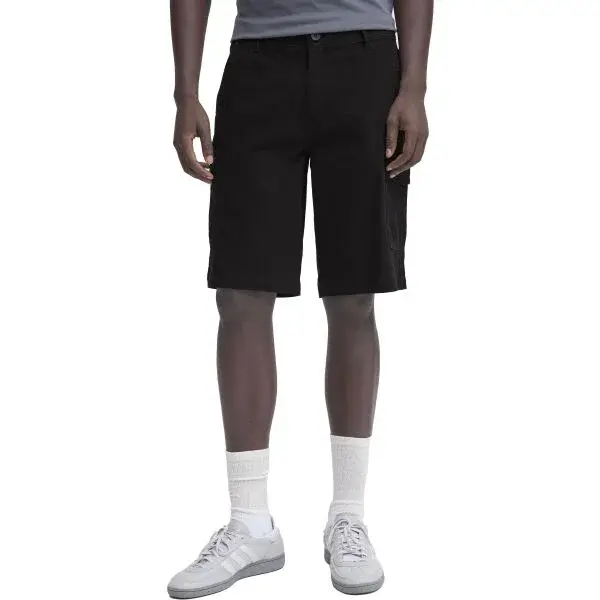 BLEND BHMASON Pánske cargo šortky, čierna, veľkosť