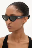 Sluneční brýle Gucci dámské, černá barva, GG1834S