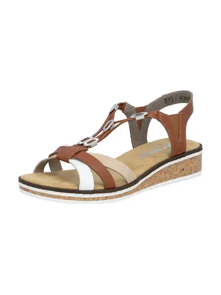 Rieker Sandále 'V3657'  hnedá