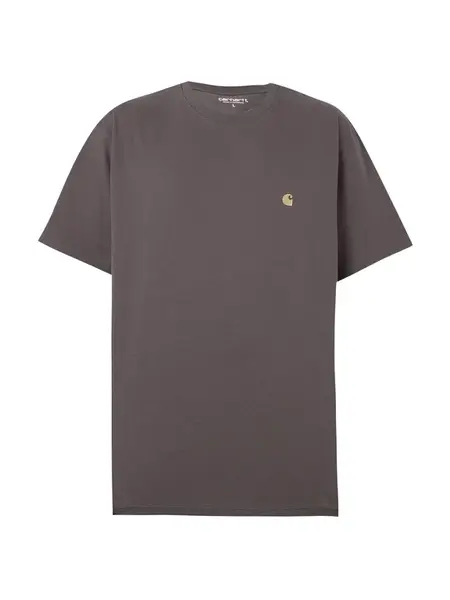 Carhartt WIP Tričko 'Chase'  tmavošedá