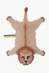 Vlněný kobereček Doing Goods Pinky Lion Rug růžová barva