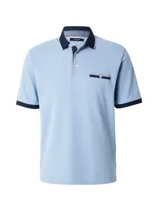 Jack & Jones Premium Tričko  svetlomodrá / tmavomodrá