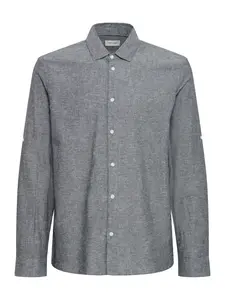 BLEND Košeľa 'BHAban'  tmavomodrá