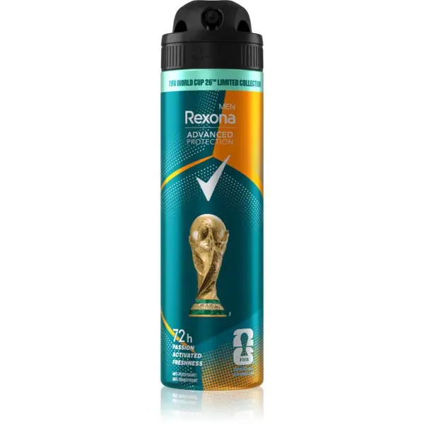Rexona Men Advanced Protection FIFA antiperspirant sprej 150 ml