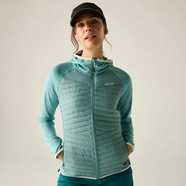 Dámská lehká hybridní bunda regatta andreson marl tyrkysová 34