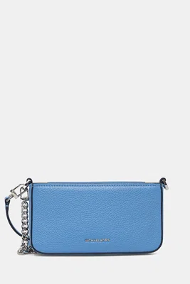 Kožená kabelka MICHAEL Michael Kors modrá barva, 32S5SYTU1L