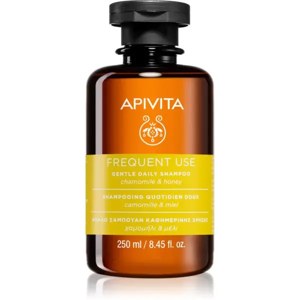 Apivita Frequent Use Gentle Daily Shampoo šampon pro každodenní mytí vlasů s heřmánkem 250 ml