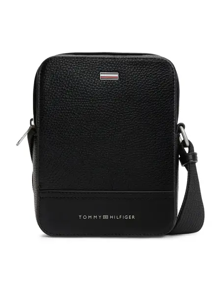 TOMMY HILFIGER Taška cez rameno 'Essential'  čierna