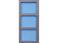 BGS Technic BGS 4091 Nářaďový modul 1/3 - prázdný. 3 odkládací plochy 140x110x20 mm