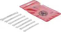BGS Do it yourself Klíče ploché otevřené, dvoustranné, 3-5.5 mm, mini provedení, sada 7 dílů v obalu