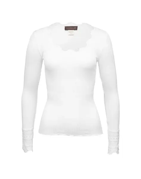 rosemunde Tričko  biela