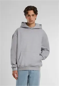 Pánská mikina s kapucí Ultra Heavy Oversized šedá