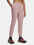 Women's sports pants Under Armour UA Rival Hi Rise Woven Pant-PNK - Women's