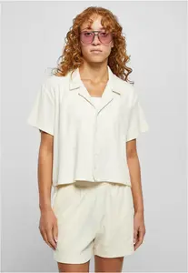 Women's Towel Resort Shirt - Light White