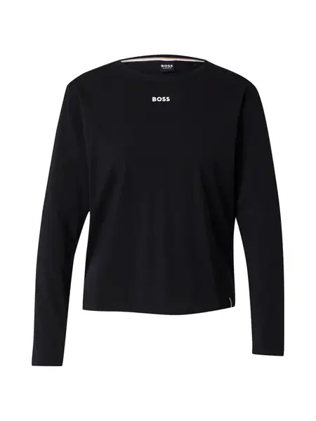 BOSS Tričko  čierna / biela