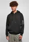 Military Bomber Hoody Black
