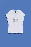 Marisse Women's T-Shirt L-Ts-4078 White