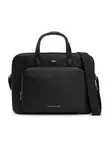 TOMMY HILFIGER Taška na notebook 'Pebble Grain Logo Hardware'  čierna