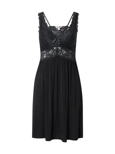 Hunkemöller Negližé 'Nora'  čierna