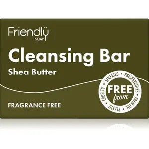 Friendly Soap Cleansing Bar Shea Butter přírodní mýdlo na obličej 95 g