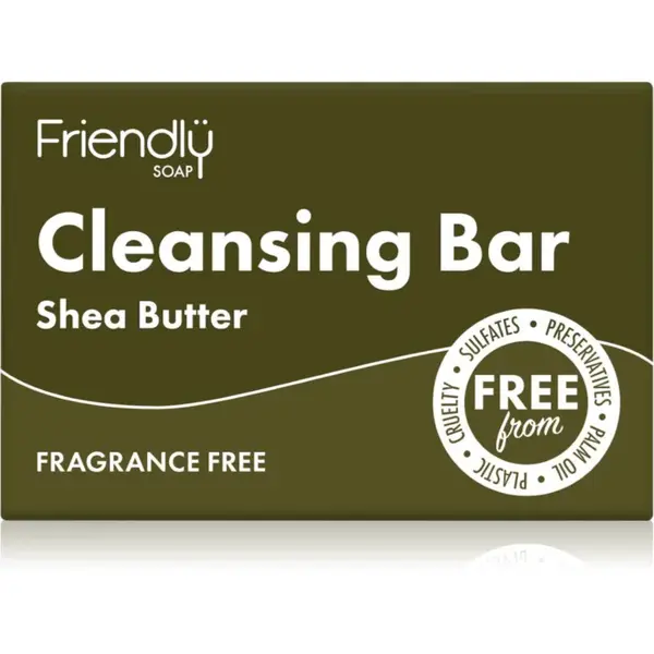 Friendly Soap Cleansing Bar Shea Butter přírodní mýdlo na obličej 95 g