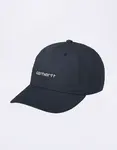 Carhartt WIP Canvas Script Cap Deep Night/Gentle Green