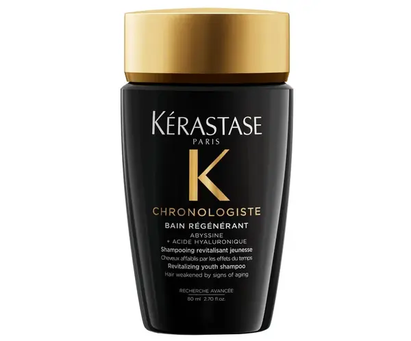 Revitalizační hydratační šampon pro stárnoucí vlasy Kérastase Chronologiste Bain Régénérant - 80 ml + dárek zdarma