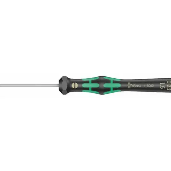 Wera 118003 Šroubovák plochý 0,23x1,5x60 mm k použití v elektronice Kraftform Micro typ 20